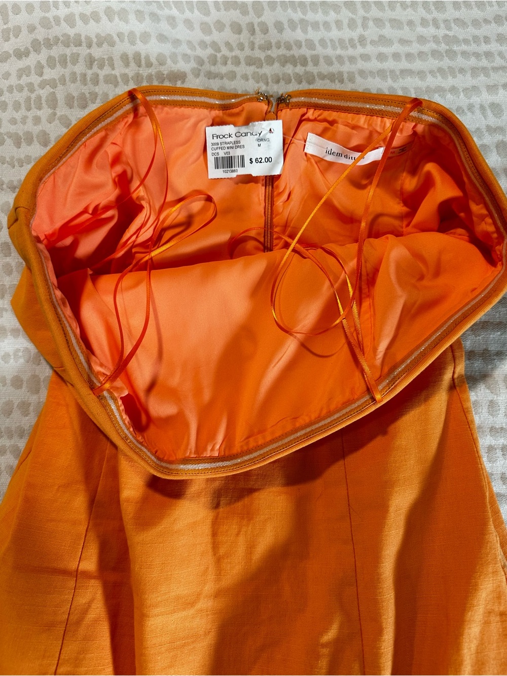 Frock Candy Strapless Linen Dress - Picture 5 of 6
